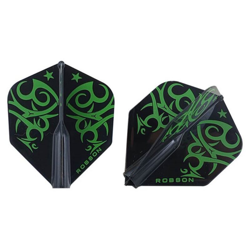 Billaresbalsalobre Pluma Bulls Darts Robson Standard Tribe Green RO-51740 - Imagen 4