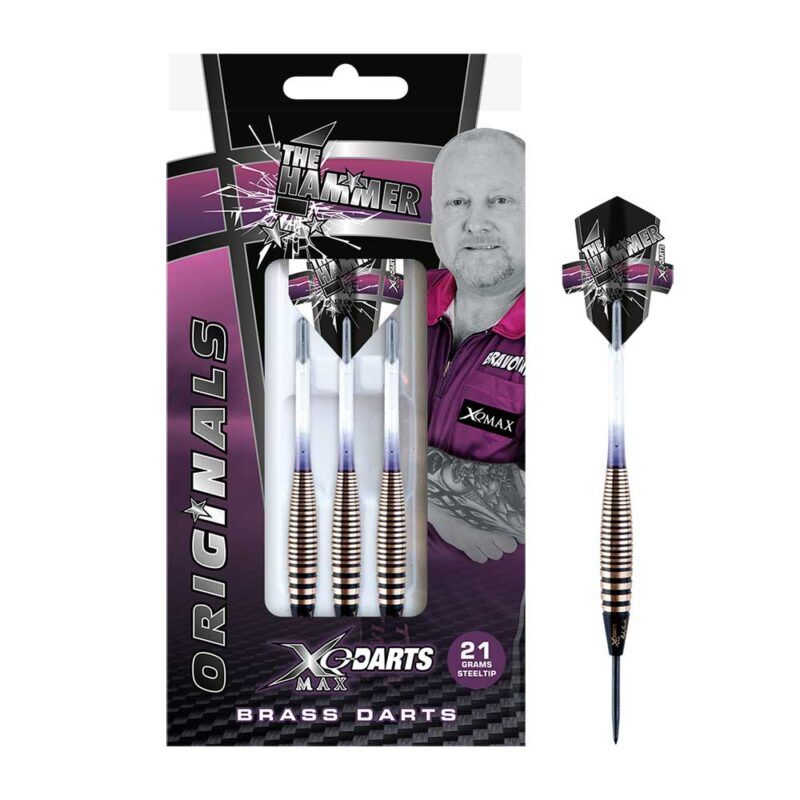 Billaresbalsalobre XQmax Sports Dardos Brass The Hammer Original 21g QD2300050 - Imagen 4
