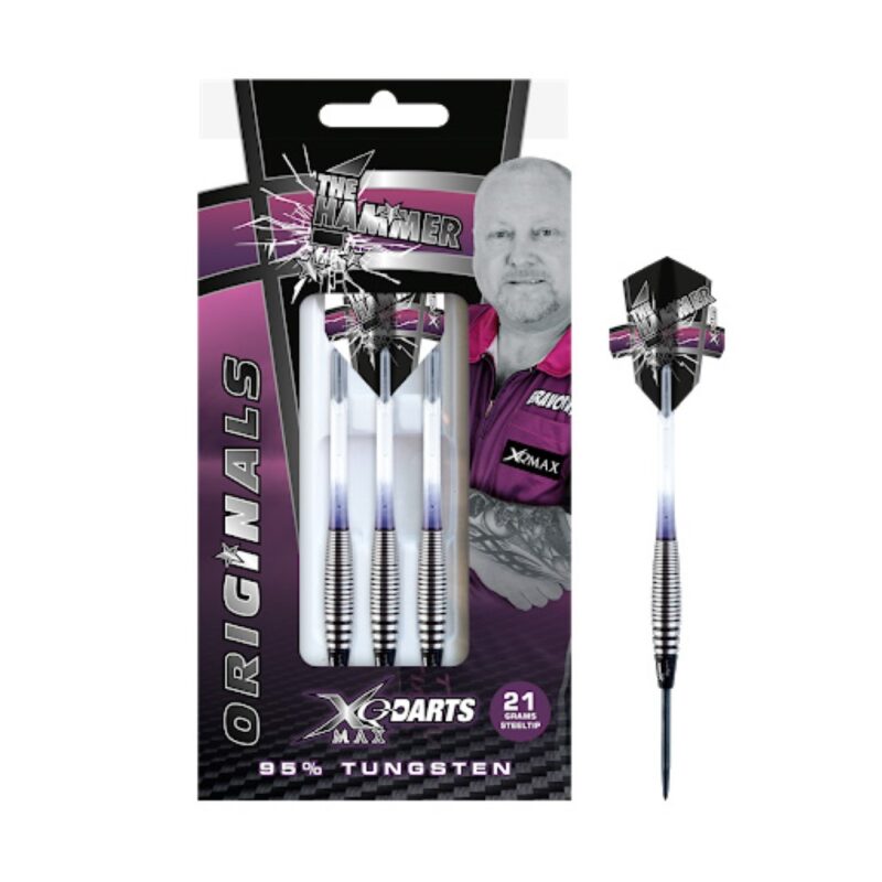 Billaresbalsalobre XQmax Sports Dardos Brass The Hammer Original 21g 95% QD2300010 - Imagen 4