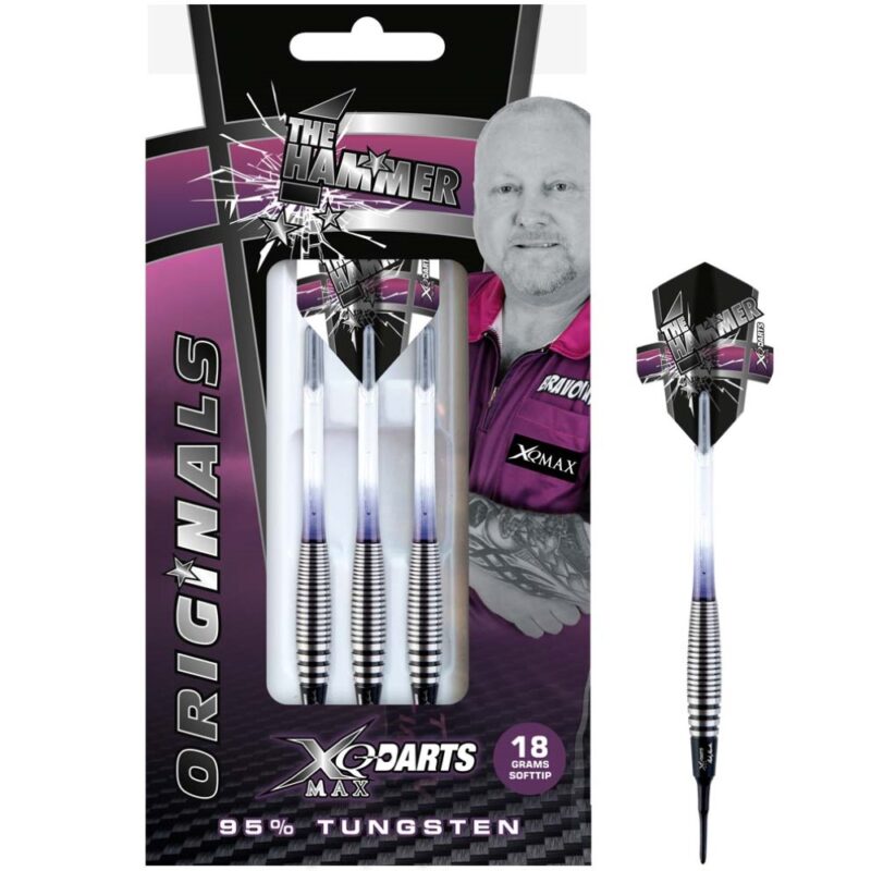 Billaresbalsalobre XQmax Sports Dardos Brass The Hammer Original 18g 95% QD2300040 - Imagen 4