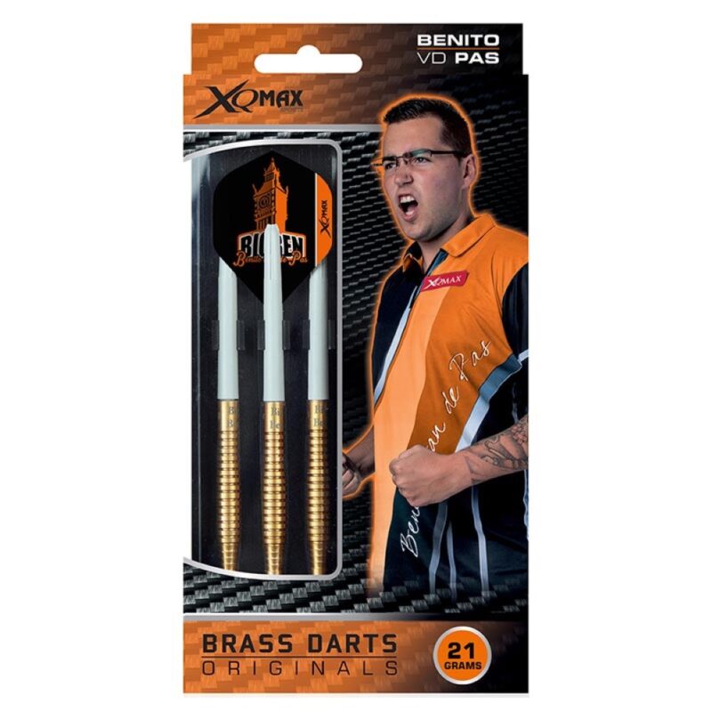 Billaresbalsalobre XQmax Sports Dardos Brass Benito Van De Pas Dartset 21g QD1100290 - Imagen 3