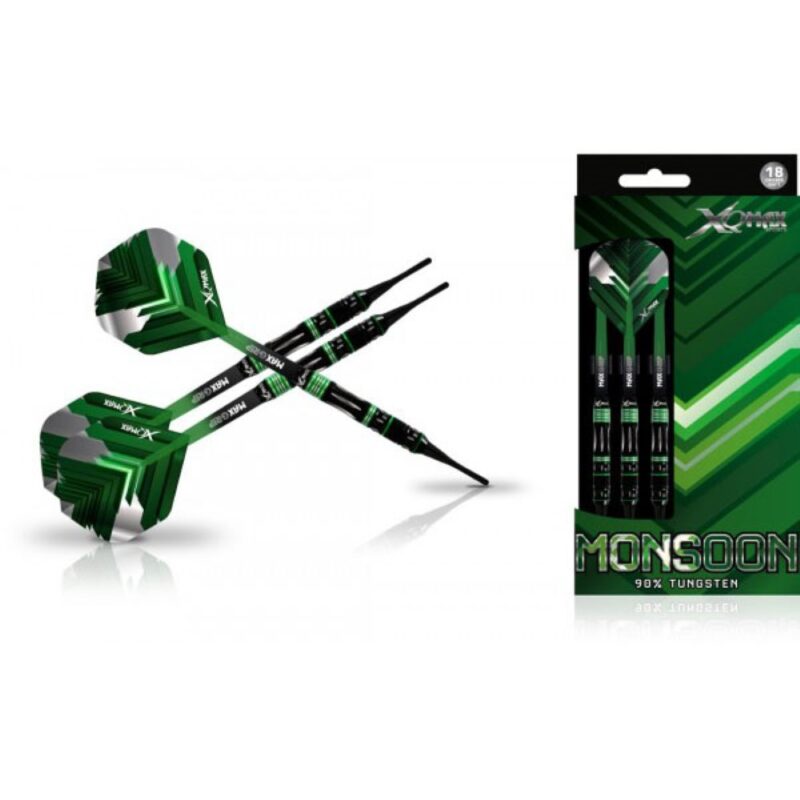 Billaresbalsalobre XQmax Sports Dardos Monsoon 18g 90% QD1103190 - Imagen 4