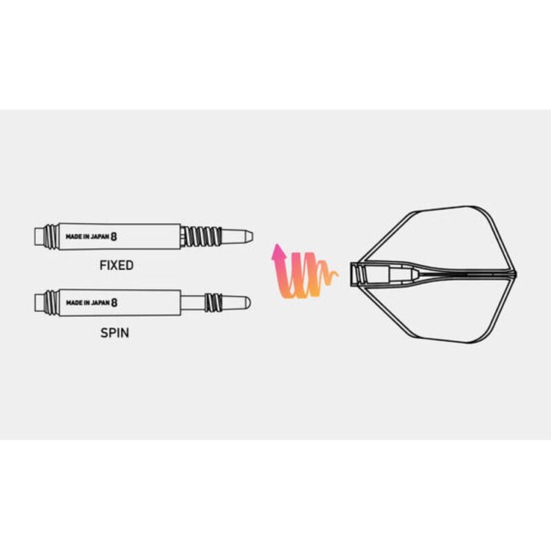 Billaresbalsalobre Plumas Flights 8 Flights Pear White Set 3 Unit.  400022 - Imagen 2
