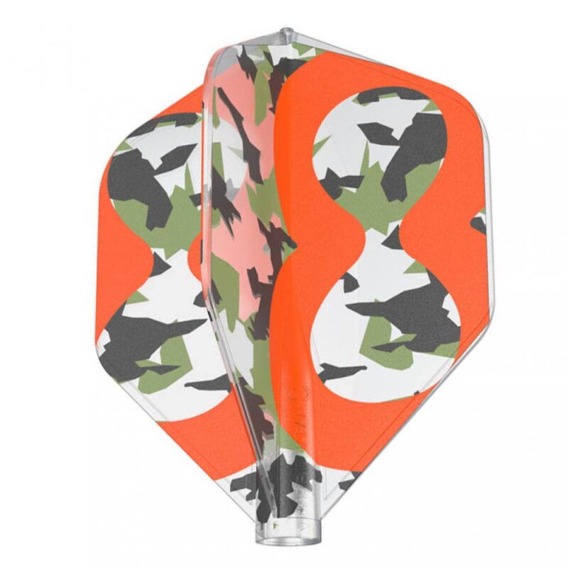 Billaresbalsalobre Plumas Flights 8 Flights Standard NO2 Camuflaje Set 3 Unit.  400039