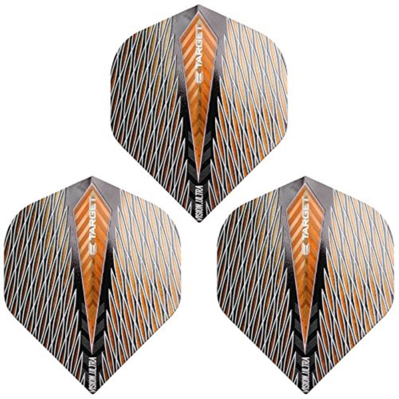 Billaresbalsalobre Plumas Target Darts Vision Ultra Quartz Std NO2 Naranja  331770 - Imagen 3