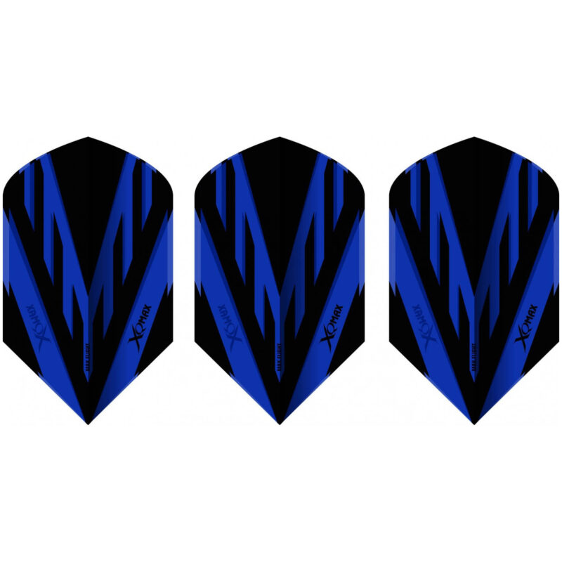 Billaresbalsalobre Plumas Flights XQMax Darts Slim Blue  QD7005050 - Imagen 2