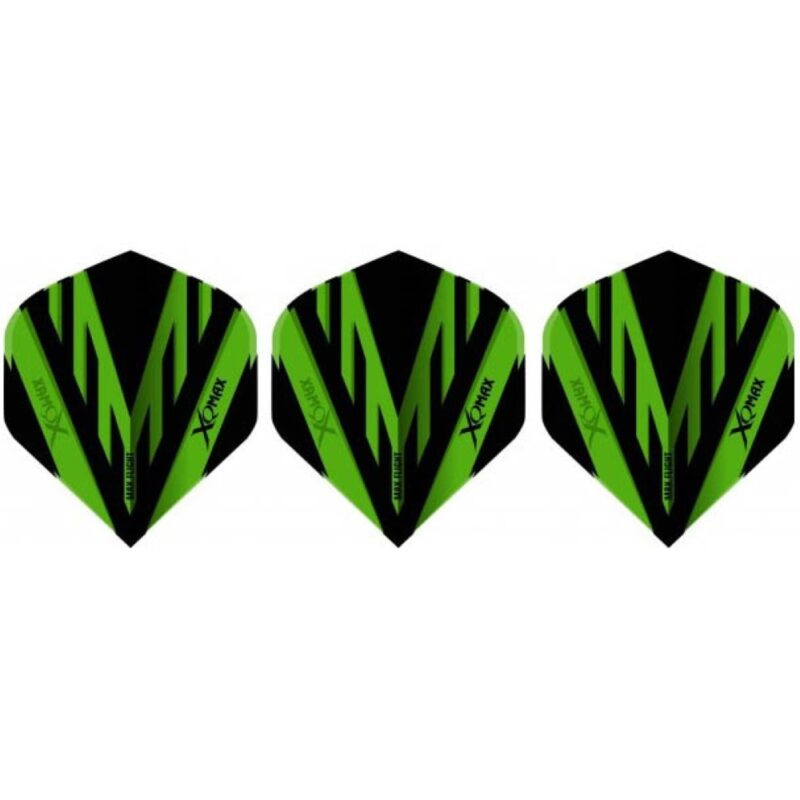 Billaresbalsalobre Plumas Flights XQMax Darts Standard Green  QD7005020 - Imagen 2