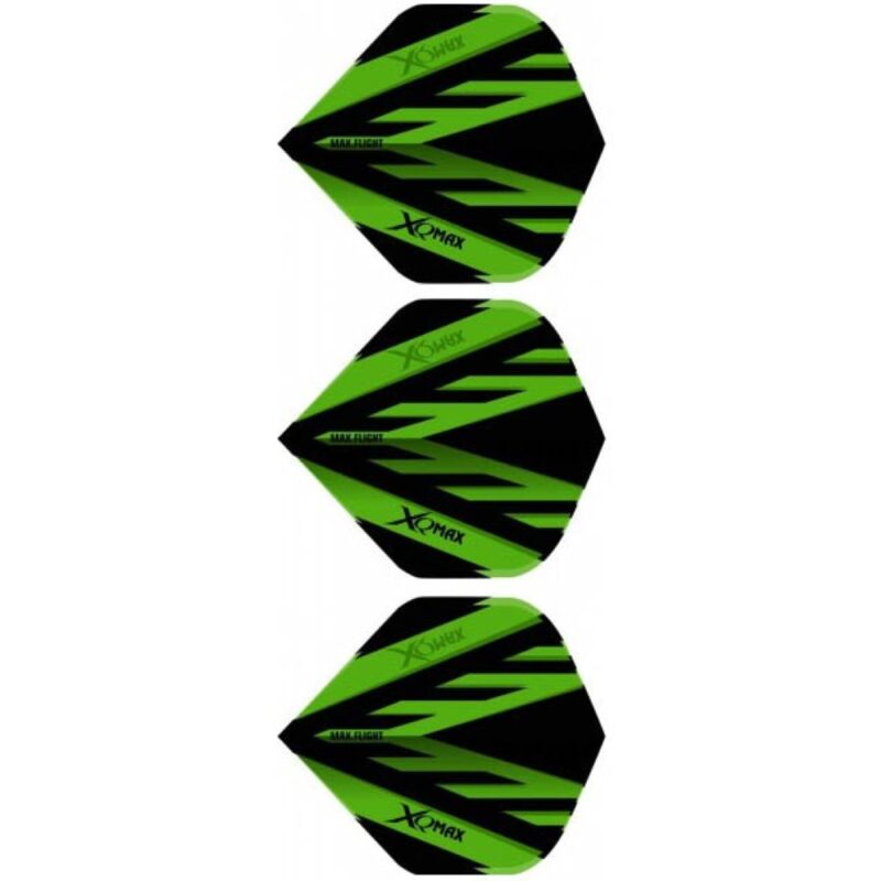 Billaresbalsalobre Plumas Flights XQMax Darts Standard Green  QD7005020 - Imagen 3