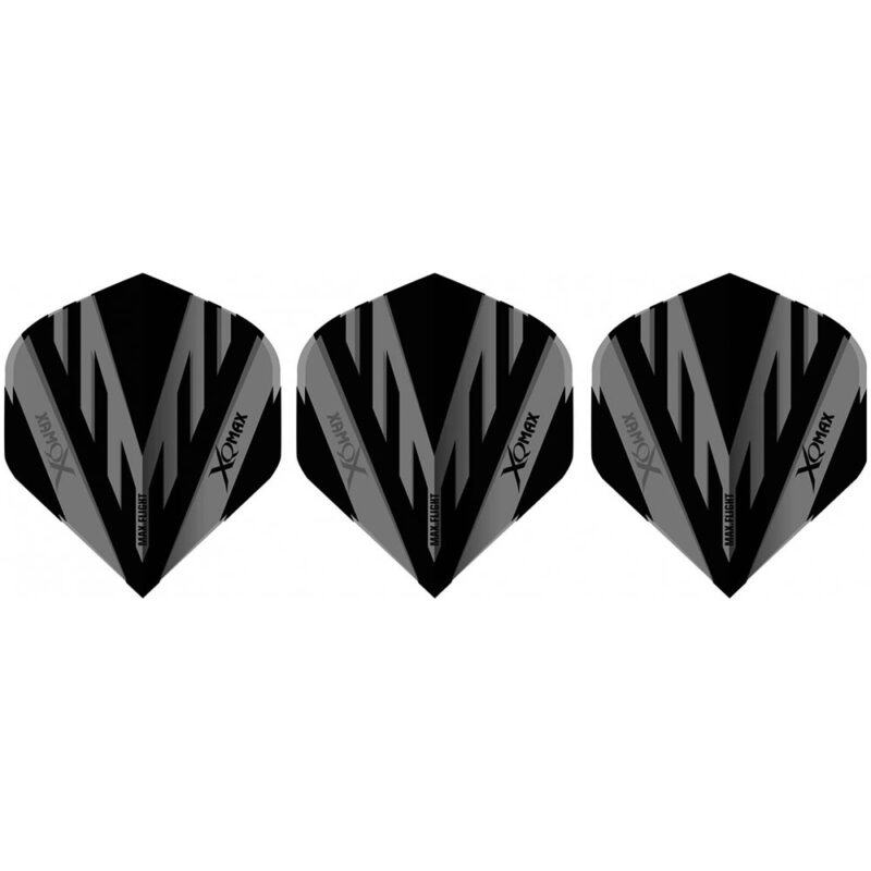Billaresbalsalobre Plumas Flights XQMax Darts Standard Grey  QD7005040 - Imagen 2