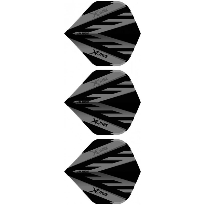 Billaresbalsalobre Plumas Flights XQMax Darts Standard Grey  QD7005040 - Imagen 3