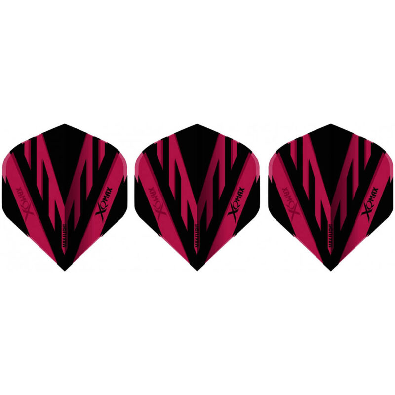 Billaresbalsalobre Plumas Flights XQMax Darts Standard Red  QD7005030 - Imagen 2