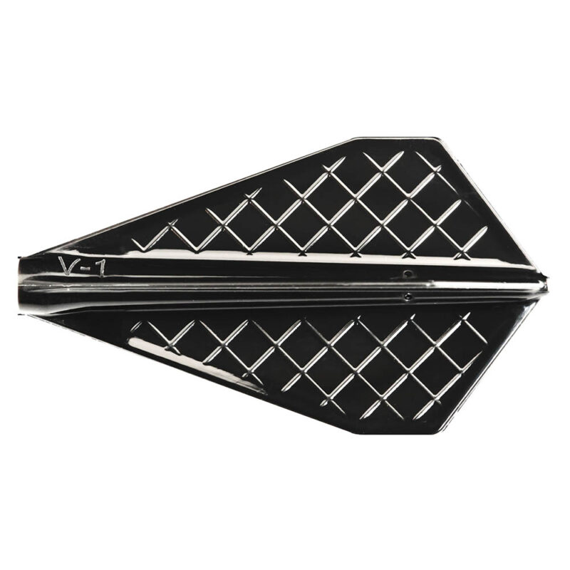 Billaresbalsalobre Plumas Cosmo Darts Flights Flight Pro V-1 Black - Imagen 3