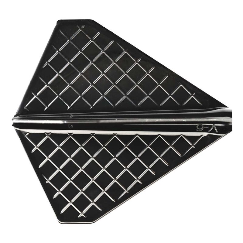 Billaresbalsalobre Plumas Cosmo Darts Flights Flight Pro V-6 Black - Imagen 2