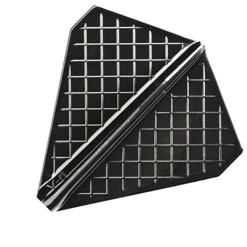Billaresbalsalobre Plumas Cosmo Darts Flights Flight Pro V-6 Black - Imagen 3