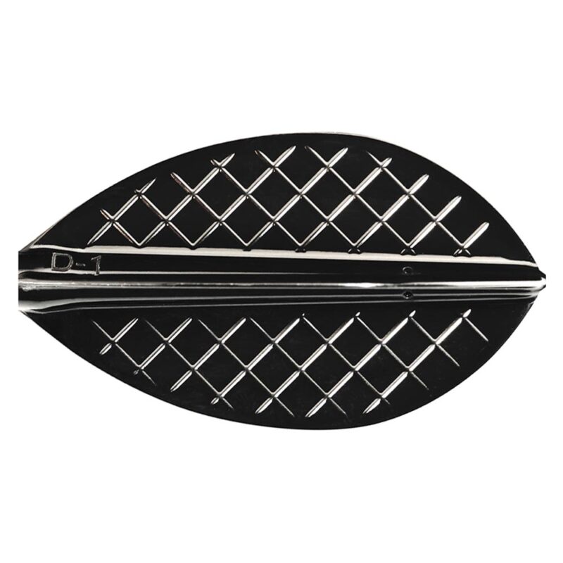 Billaresbalsalobre Plumas Cosmo Darts Flights Flight Pro D-1 Black - Imagen 3