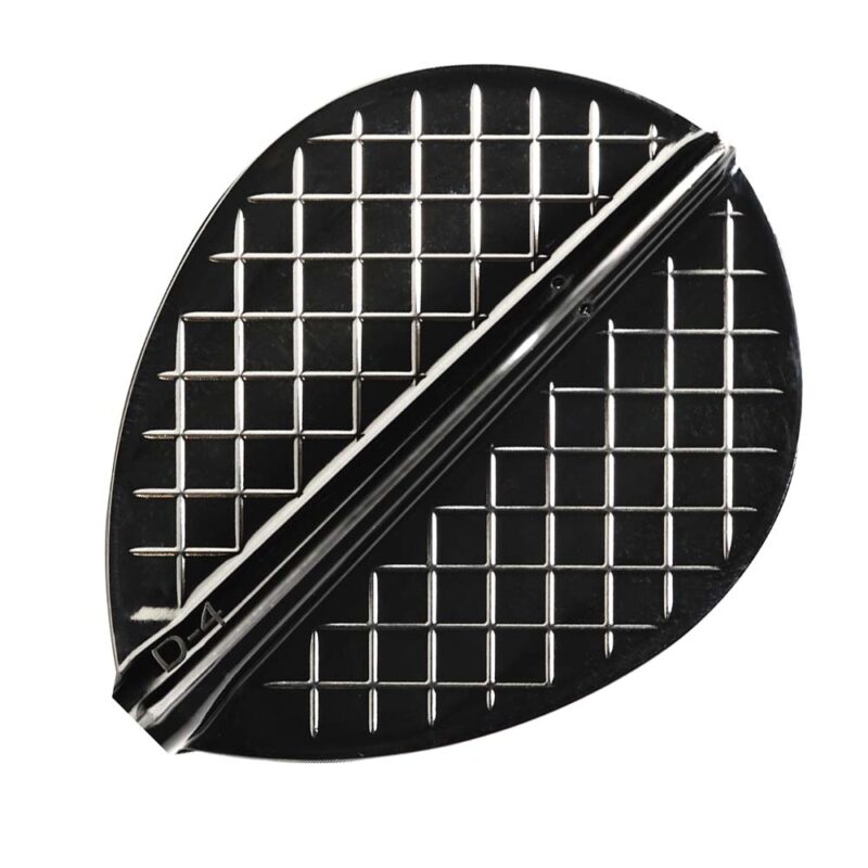 Billaresbalsalobre Plumas Cosmo Darts Flights Flight Pro D-4 Black - Imagen 3