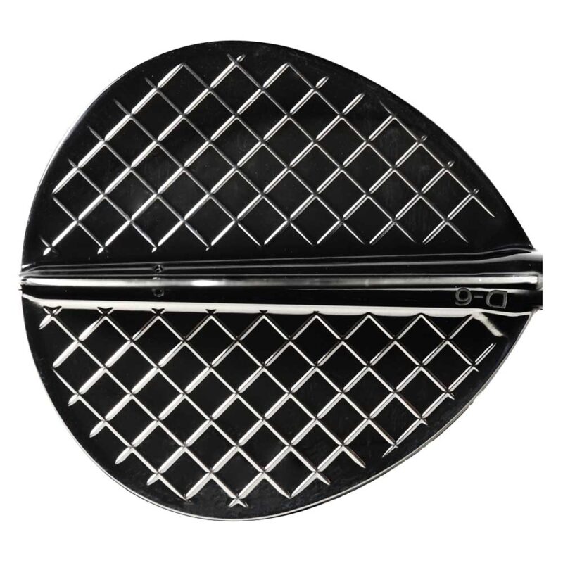 Billaresbalsalobre Plumas Cosmo Darts Flights Flight Pro D-6 Black - Imagen 2