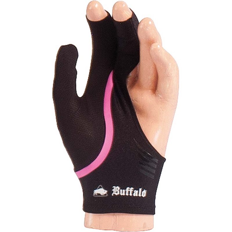 Billaresbalsalobre Guante Billar Buffalo Reversible Globe Black Pink S Diestro/Zurdo 3269.369 - Imagen 2