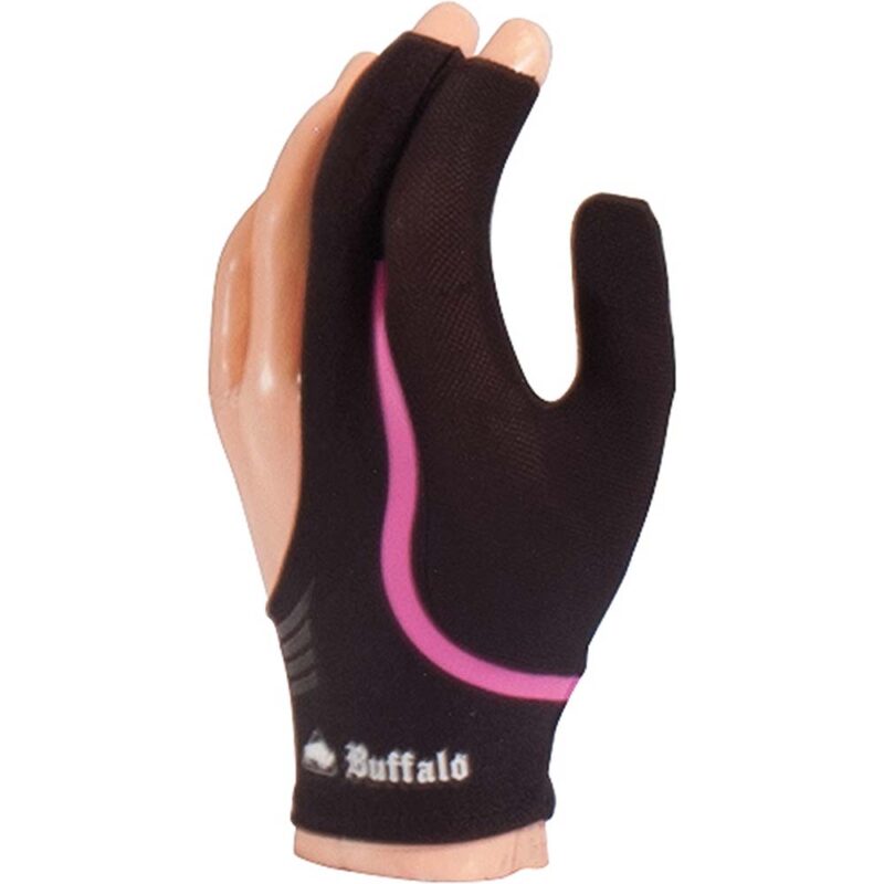 Billaresbalsalobre Guante Billar Buffalo Reversible Globe Black Pink S Diestro/Zurdo 3269.369