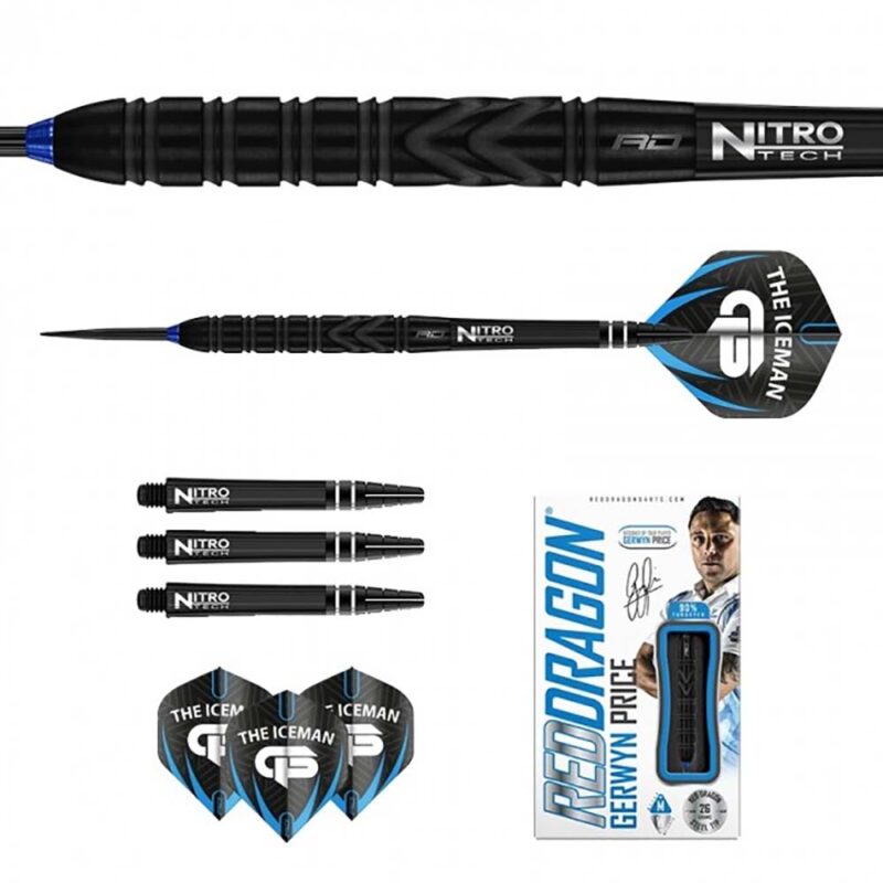 Billaresbalsalobre Dardos Red Dragon Gerwyn Price Black 90% 24g  RDD2161 - Imagen 5