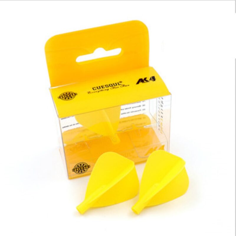 Billaresbalsalobre Plumas Flights Darts Cuesoul Tero AK4 Amarilla Kite  AK4+4FZYS - Imagen 3