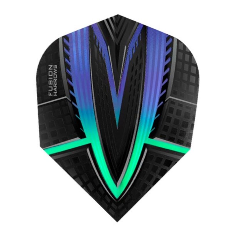 Billaresbalsalobre Plumas Harrows Darts Flights Fusion Blue Greeen  4401.. - Imagen 3