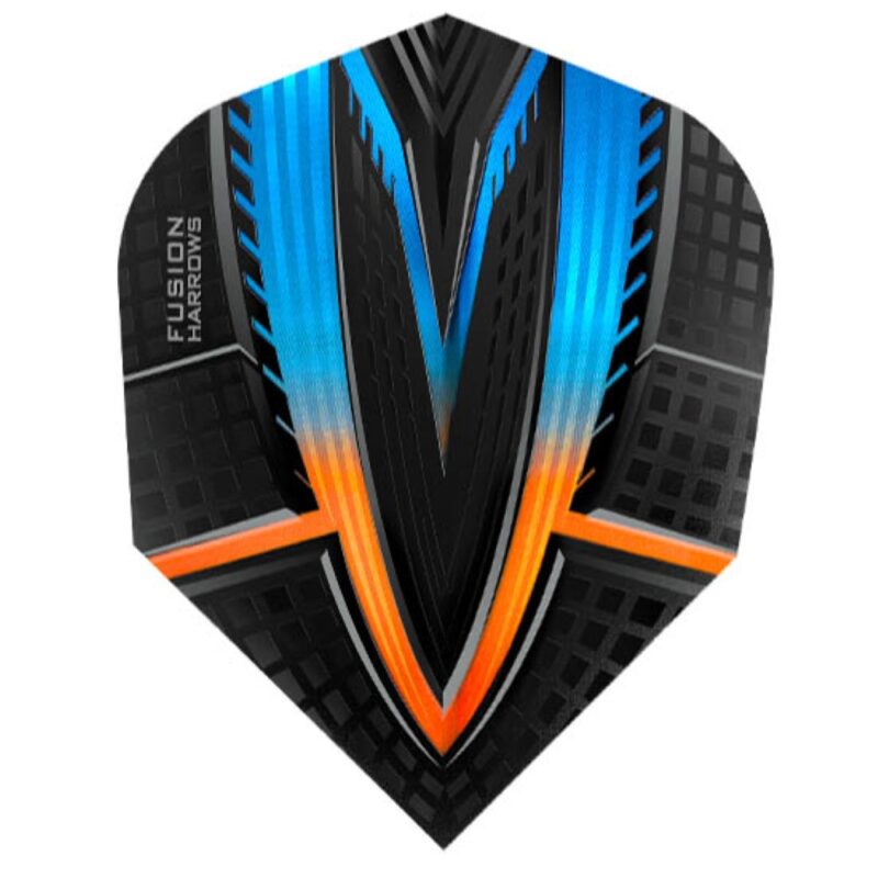Billaresbalsalobre Plumas Harrows Darts Flights Fusion Aqua Orange  4405.. - Imagen 3