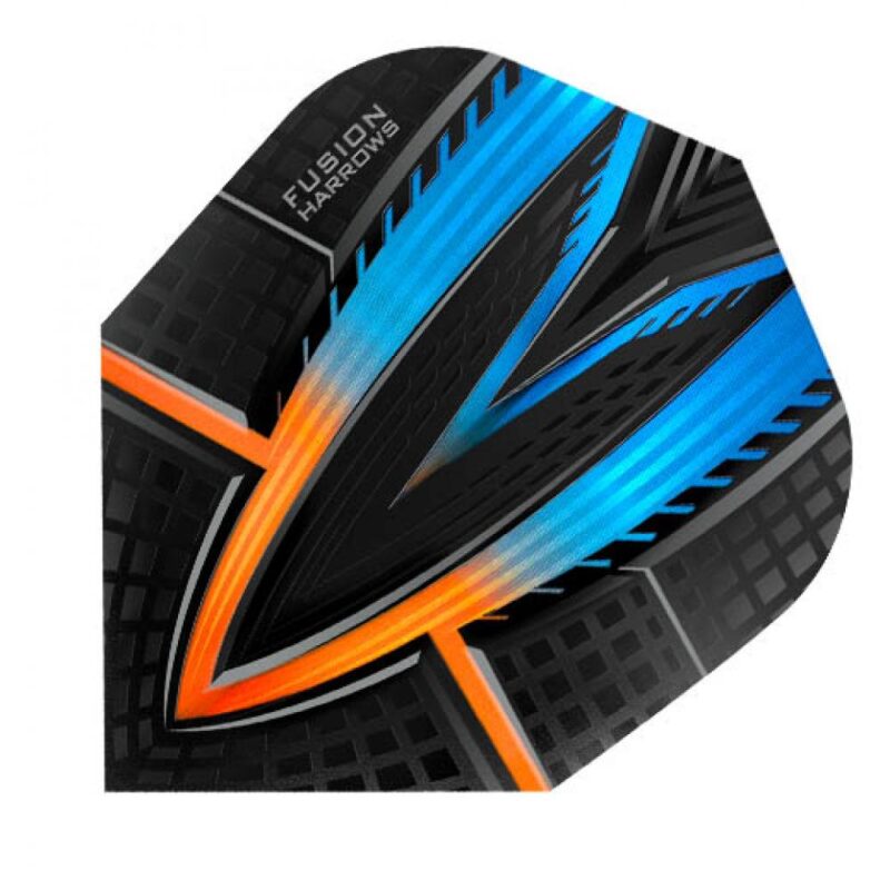 Billaresbalsalobre Plumas Harrows Darts Flights Fusion Aqua Orange  4405..