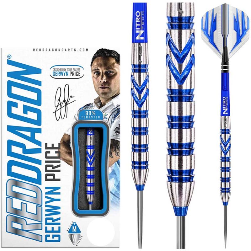 Billaresbalsalobre Dardos Red Dragon Gerwyn Price V3  90% 26g  RDD2135 - Imagen 4