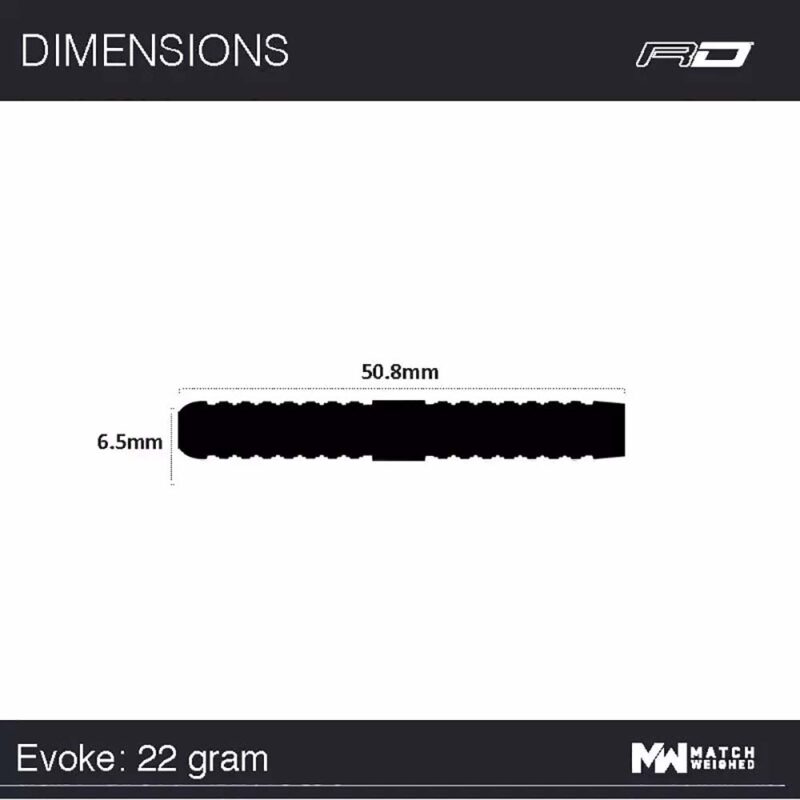 Billaresbalsalobre Dardos Red Dragon Evoke 90% 22g RDD2101 - Imagen 6
