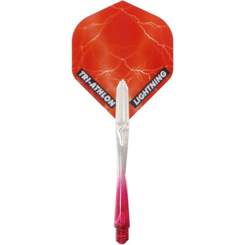 Billaresbalsalobre Sistema Cañas + Pluma Mckicks Thunder Lightning Red Flight Shaft Set MK-35101