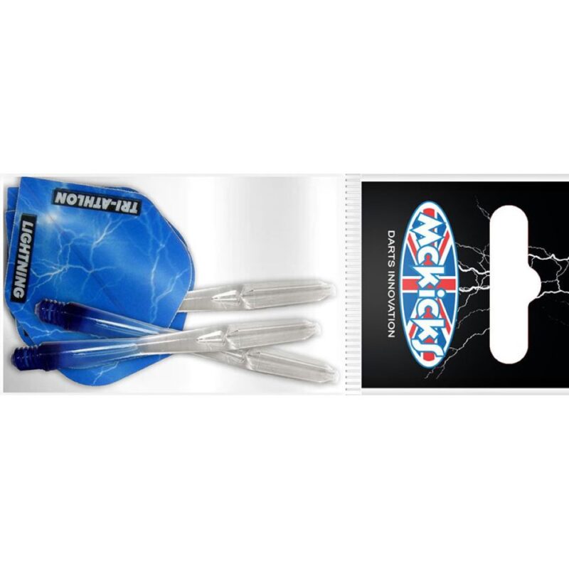 Billaresbalsalobre Sistema Cañas + Pluma Mckicks Thunder Lightning Blue Flight Shaft Set MK-35102 - Imagen 3