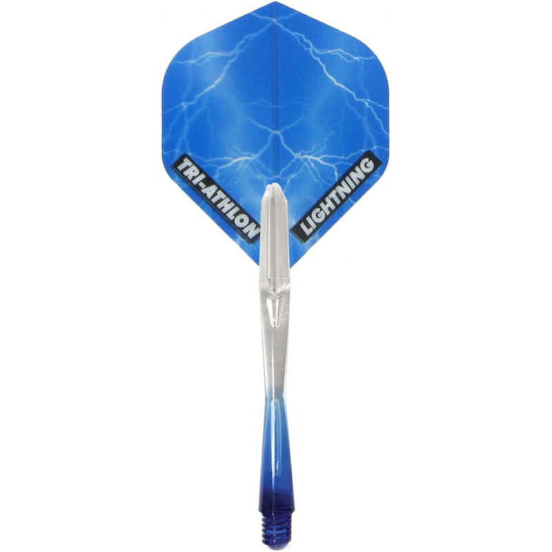 Billaresbalsalobre Sistema Cañas + Pluma Mckicks Thunder Lightning Blue Flight Shaft Set MK-35102
