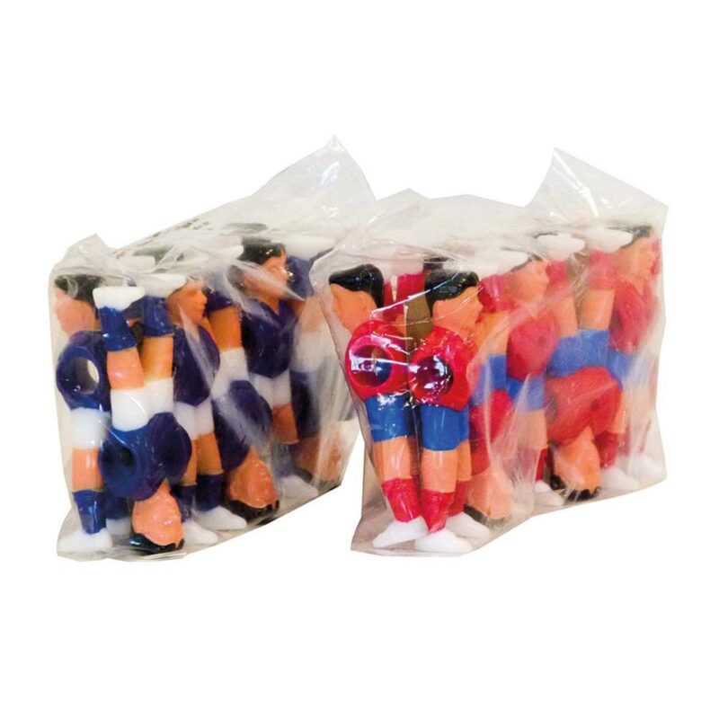 Billaresbalsalobre Jugador Futbolines Plastico Pies Separados España Francia 22 unidades PL1000 - Imagen 2
