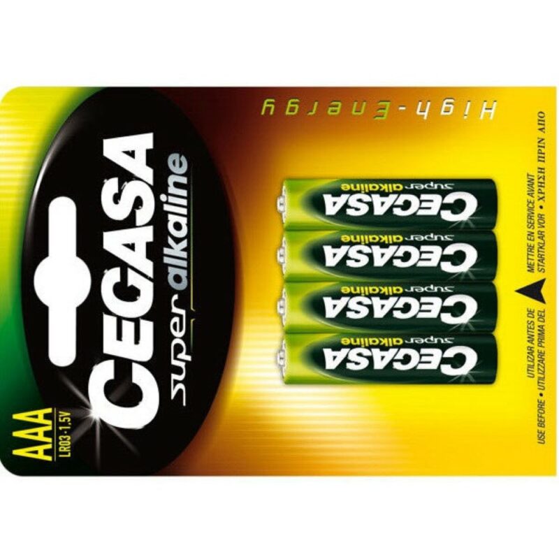 Billaresbalsalobre Pila Cegasa LR3 1.5V AAA Super Alkalina 4 unid. 000146 - Imagen 3