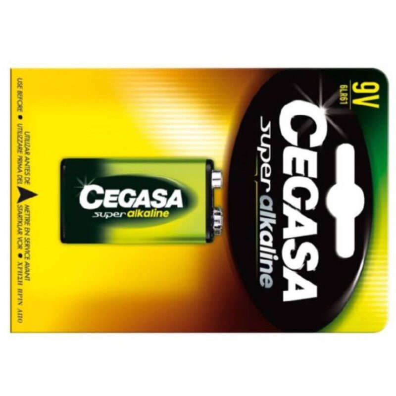 Billaresbalsalobre Pila Cegasa 6LR61 9V Super Alkalina 1 unid. 000145 - Imagen 2