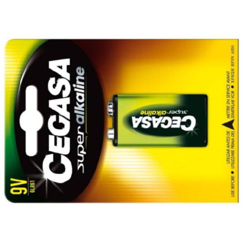 Billaresbalsalobre Pila Cegasa 6LR61 9V Super Alkalina 1 unid. 000145 - Imagen 3