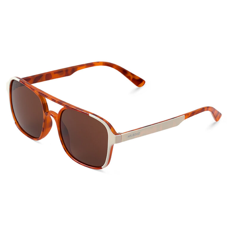 Billaresbalsalobre Gafas De Sol MrBoho Oltrarno Cream Leo Tortoise  AJG1-08 AJG1-08 - Imagen 2