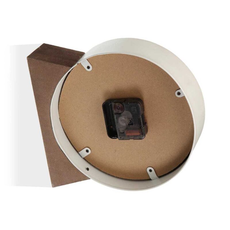 Billaresbalsalobre Reloj mesa metal blanco 20 cm 21110265 - Imagen 3