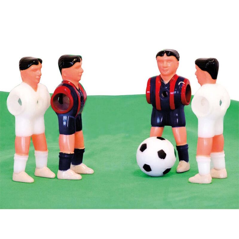 Billaresbalsalobre Jugador Futbolines Plástico Pies Separados Madrid/Barcelona 22 unidades PL1003 - Imagen 5