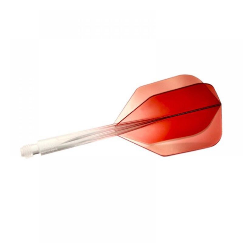 Billaresbalsalobre Plumas Condor Axe Shape Gradation Rojo M 27.5mm 3 Uds.