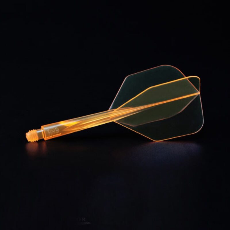 Billaresbalsalobre Plumas Condor Axe Shape Neon Naranja S 21.5mm 3 Uds. - Imagen 2