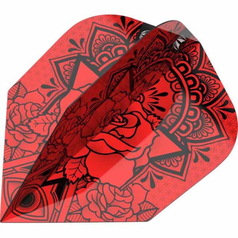 Billaresbalsalobre Plumas Target Darts Flights Ink Pro Red NO6 Shape  335420 - Imagen 2