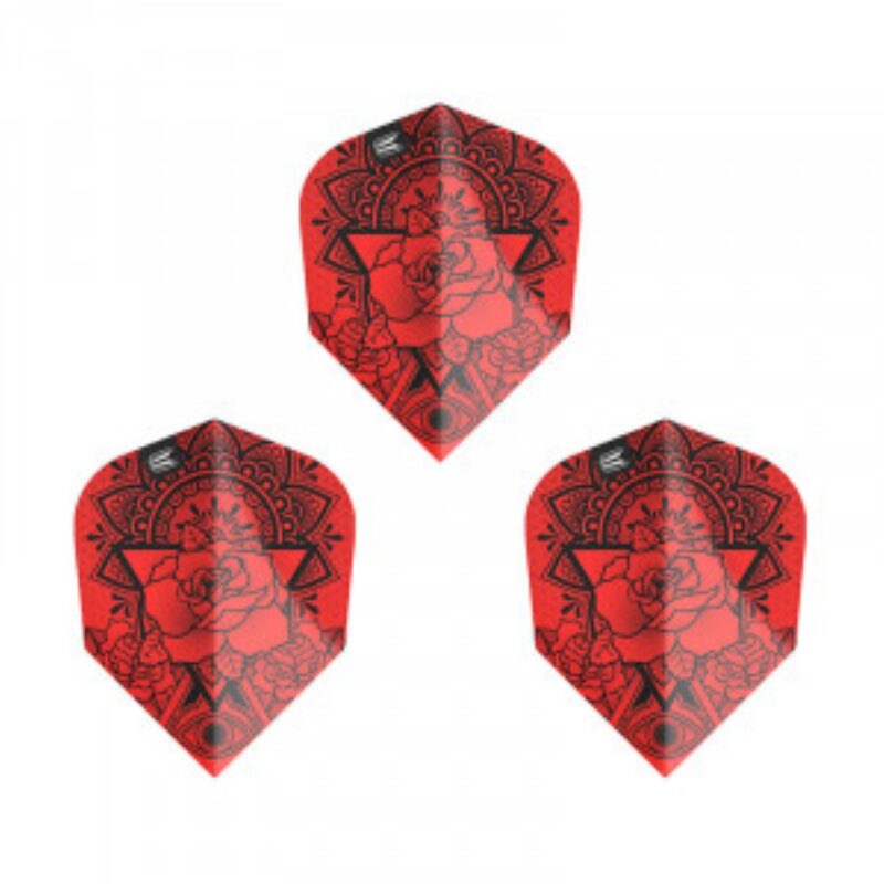 Billaresbalsalobre Plumas Target Darts Flights Ink Pro Red NO6 Shape  335420 - Imagen 3