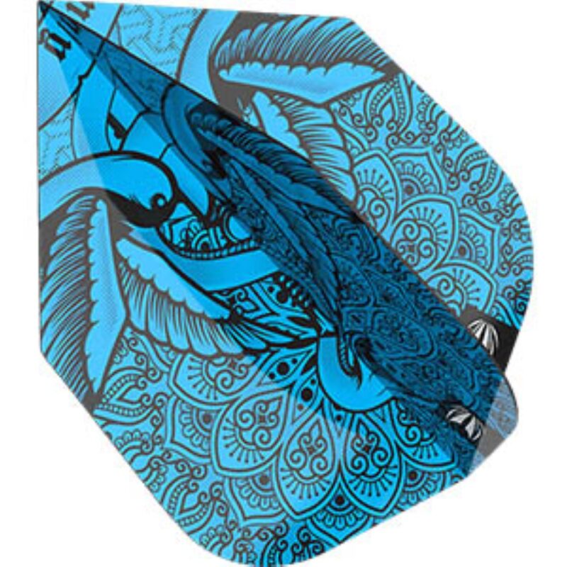 Billaresbalsalobre Plumas Target Darts Flights Ink Pro Blue Ten-X  335470 - Imagen 3