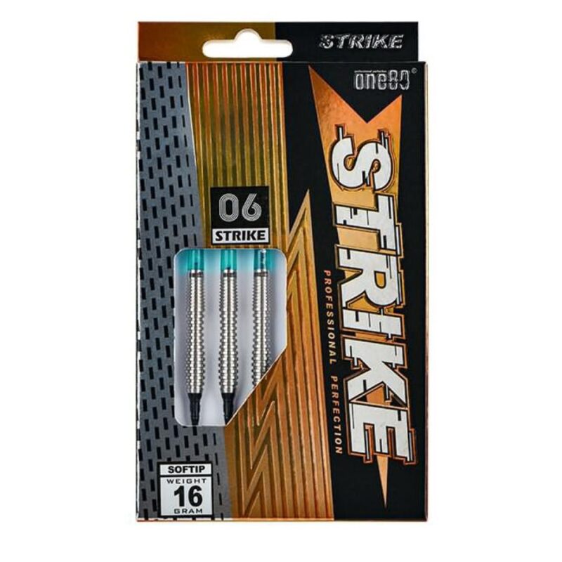 Billaresbalsalobre Dardos One80 Strike 06 Soft Tip 80% 18gr 7808 - Imagen 3