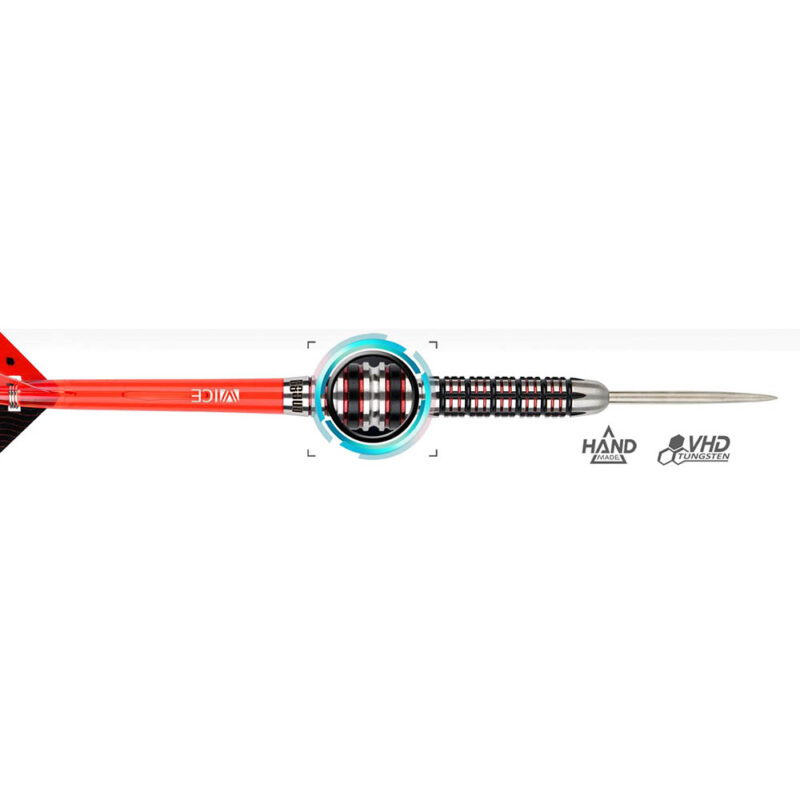 Billaresbalsalobre Dardos One80 Black J 21 01 Steel Tip 90% 21gr 7784. - Imagen 2