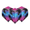 Billaresbalsalobre Plumas Flights Red Dragon Pink Blue Snakebite Trans. Set 3 Unid  F6380 - Imagen 2