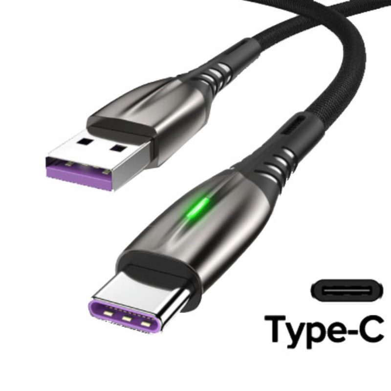 Billaresbalsalobre Cable Usb salido usb tipo C 5A 2 metros