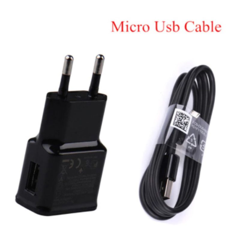 Billaresbalsalobre Cargador 5V 2A salida usb con cable micro usb 1 metros - Imagen 2